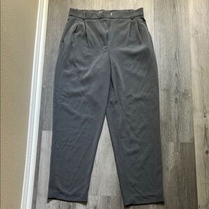 Women’s Gray h&m trendy trousers
